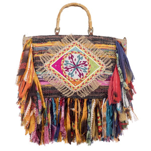 Sac cabas gypsy Chindi multicolore forever