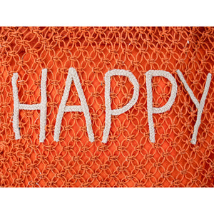 Cabas crochet happy