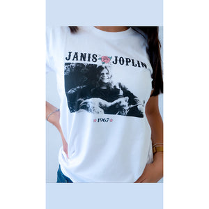 T-shirt Retro Origine Janis Joplin